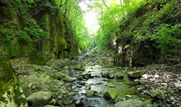 Samsun'da bu şelale hem göze hem kalbe hitap ediyor