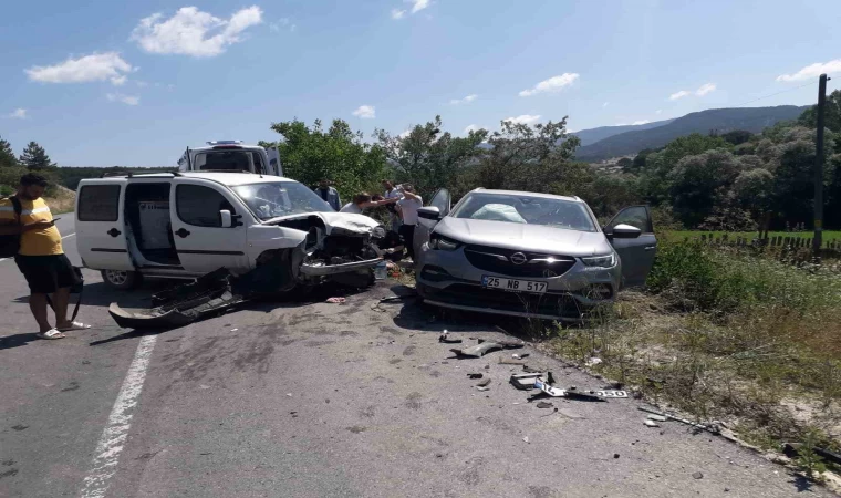 Bolu’da iki araç kazaya karıştı: 2 yaralı