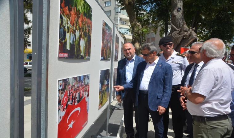 Sinop’ta 15 Temmuz fotoğraf sergisi