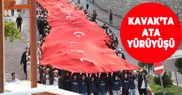 Kavak’ta Ata Yürüyüşü