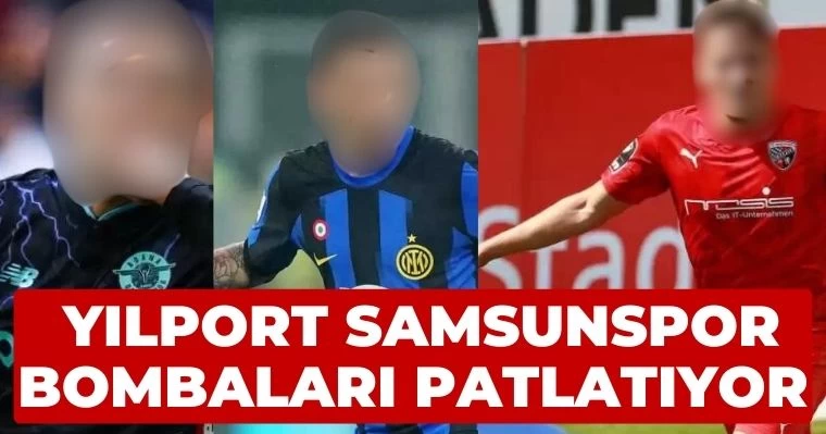 Samsunspor bombaları patlatıyor