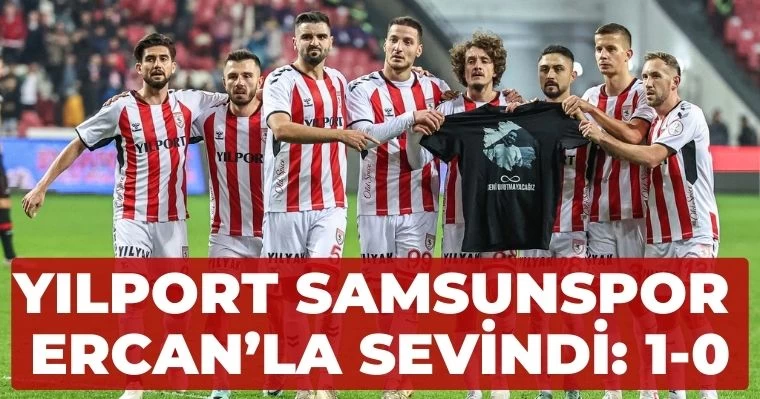 Samsunspor Ercan'la Sevindi: 1-0