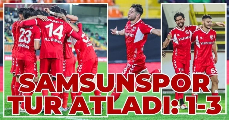 Samsunspor Tur Atladı: 1-3