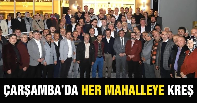 Çarşamba'da her mahalleye kreş