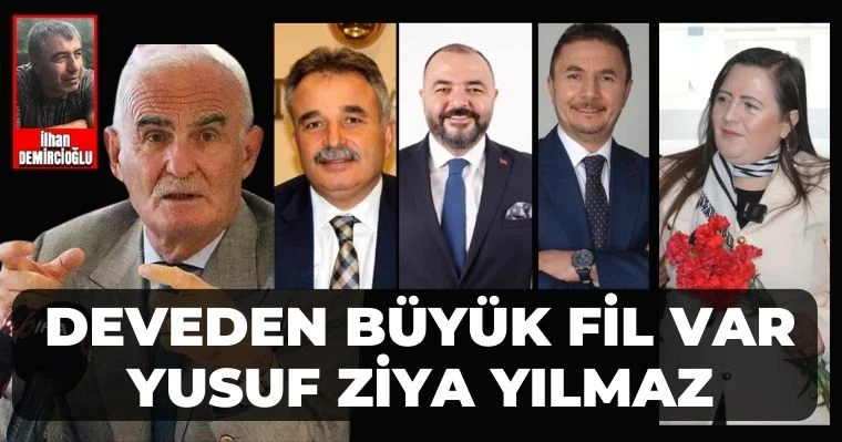 Deveden büyük fil var Yusuf Ziya Yılmaz