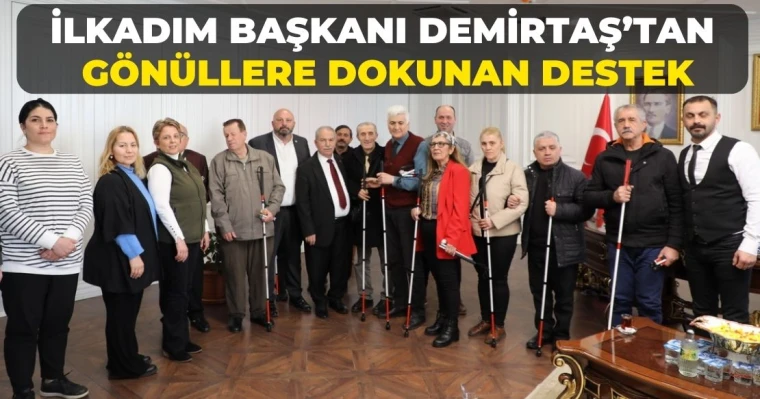 İlkadım Başkanı Demirtaş’tan Gönüllere Dokunan Destek