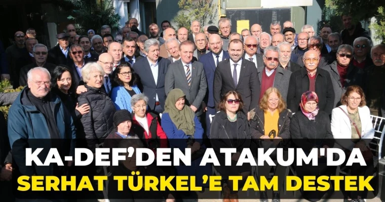 KA-DEF’den Atakum'da Serhat Türkel’e tam destek