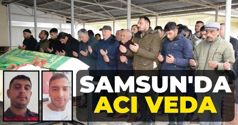 Samsun'da Acı Veda