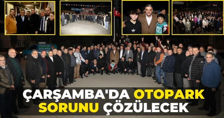 Çarşamba'da otopark sorunu çözülecek