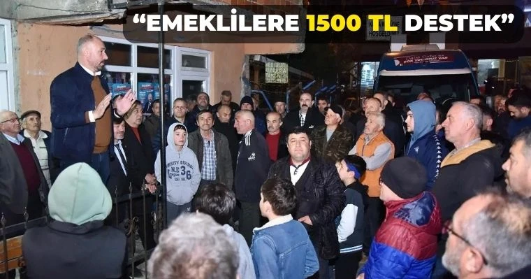 Emeklilere 1500 TL destek verilecek