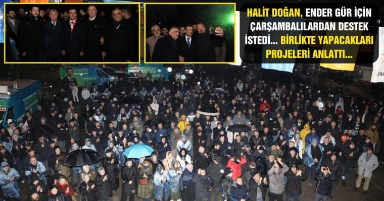 Halit Doğan, Ender Gür için Çarşambalılardan destek istedi... Birlikte yapacakları projeleri anlattı...