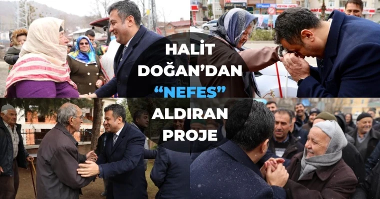 Halit Doğan’dan “Nefes” Aldıran Proje