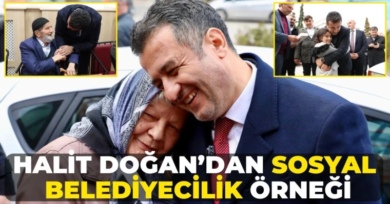 Halit Doğan’dan Sosyal Belediyecilik Örneği