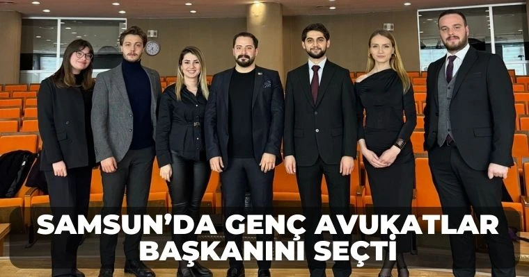 Samsun’da Genç Avukatlar Başkanını Seçti