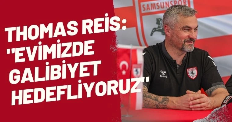 Thomas Reis: "Evimizde Galibiyet Hedefliyoruz"