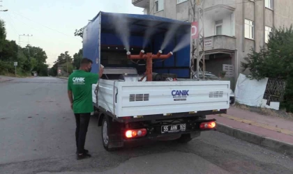 Canik’te haşereyle mücadele iddiası