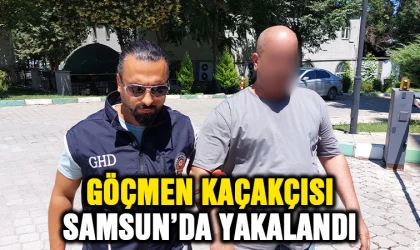 Göçmen kaçakçısı Samsun’da yakalandı