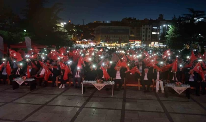 Hain darbe girişiminin 7’nci yılında yüzlerce vatandaş Kastamonu’da tek yürek oldu