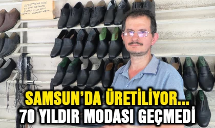 Samsun'da üretiliyor... 70 yıldır modası geçmedi