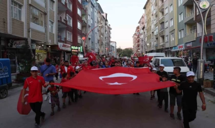 Sungurlu’da ’Milli Birlik Yürüyüşü’ düzenlendi