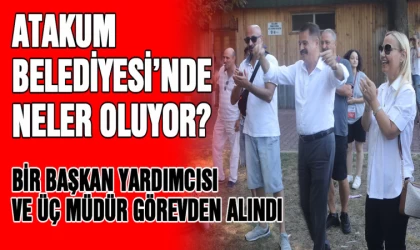 Atakum Belediyesi’nde neler oluyor? Bir başkan yardımcısı 3 müdür görevden alındı