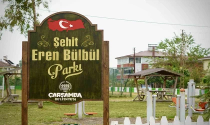 Çarşamba’ya ’Şehit Eren Bülbül Parkı’