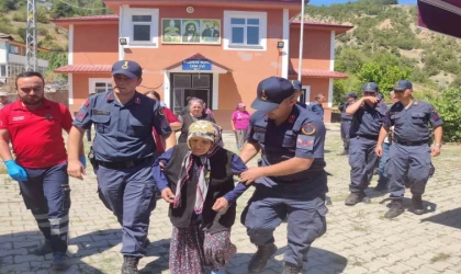 Ormanda kaybolan yaşlı kadın 20 saat sonra bulundu