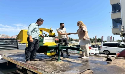 Samsun’da organik tarıma makine desteği