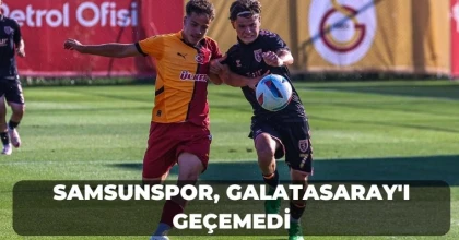 Samsunspor, Galatasaray'ı geçemedi