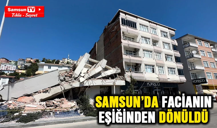 Samsun'da facianın eşiğinden dönüldü - Samsun Tv, Samsun Haber